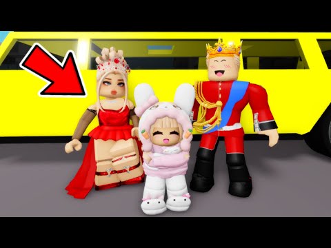 I Got ADOPTED by a RICH Royal Family as a CUTE PLUSHIE.. (Brookhaven)