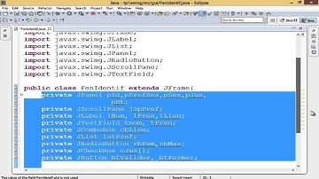 Introduction a la programmation evenementielle SWING