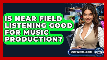 Is Near Field Listening Good For Music Production? - NextGen Viewing and Audio
