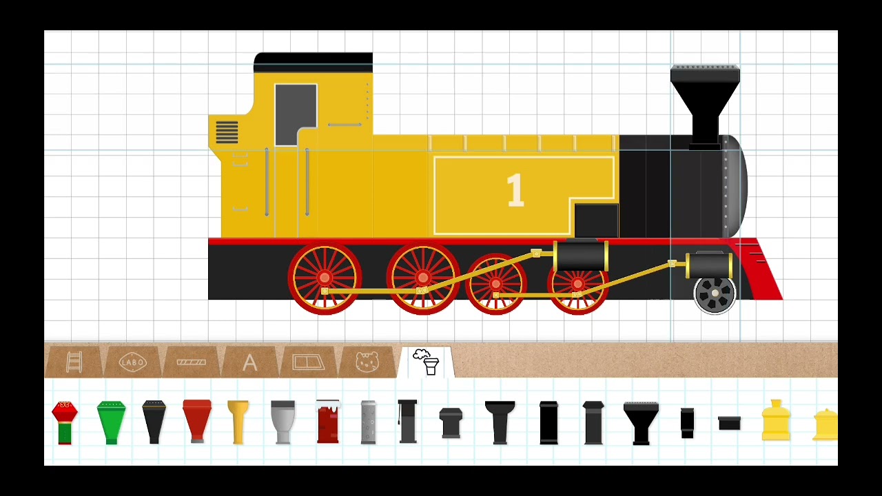 (PART 1) STEAM LOCOMOTIVE, SUGAR CANE LORRY