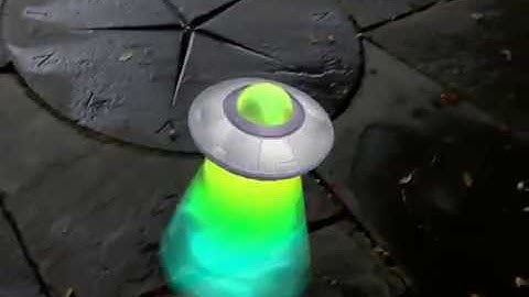 Using the Magic Leap One app Create while in an outdoor setting