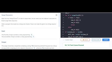 Swap Characters-IDP | CCBP | Next wave | IDP-1