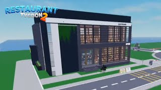 Restaurant Tycoon 2 | Modern Coffee Shop | Speed Build | Design #57