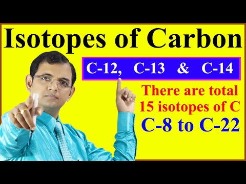 वीडियो: कार्बन एक आइसोटोप कैसे है?