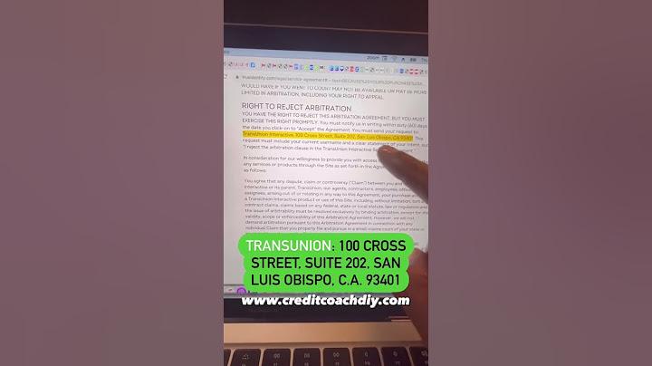 Secret Credit Bureau Dispute Addresses!!!