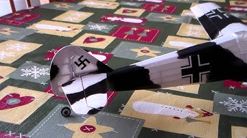 Guillows Bf109 RC conversion