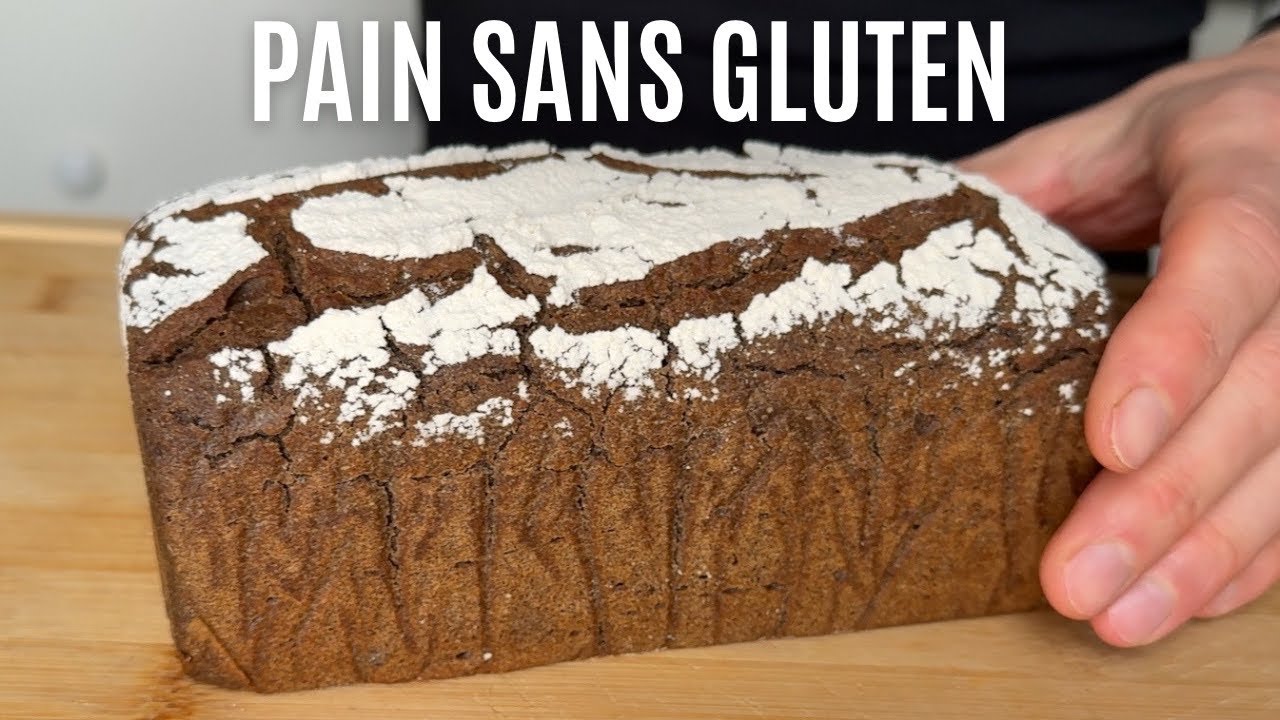 LE PAIN SANS GLUTEN 100% SARRASIN le plus FACILE à faire chez soit ! 