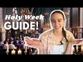 Tips for a great holy week