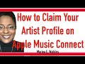 How to Claim Your Artist Profile on Apple Music Connect
