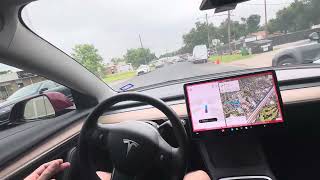 FULL self DRIVING Tesla Model 3