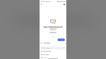 Restaurant Chatbot Demo