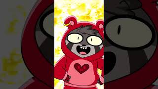 Eeeaaaooo 3 // Rocky Rakoon Smiling Critters Animation Meme #Shorts #Tiktok #Funny #Trending #Fyp