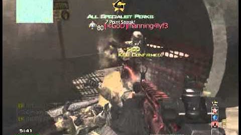 Modern Warfare 3 6 Man Multi Kill with SCAR-L