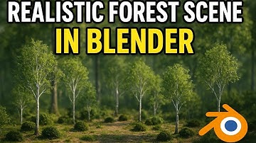 make a realistic  Foggy Forest   |EASY PATH AND LIGHTING TUTORIAL