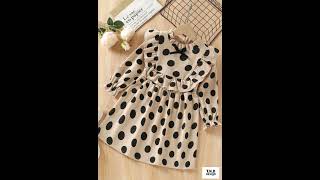 Kids Polka Dot Frock Design | 2023