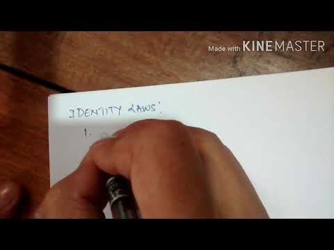 Laws in Set Theory_ 03    IDENTITY LAW