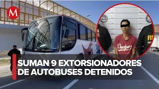 Detienen a presunto extorsionador en caso de autobuses México-Tizayuca