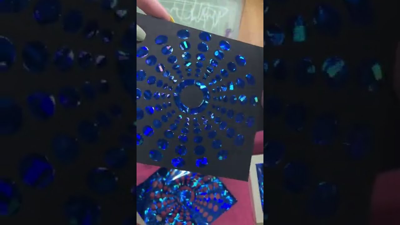 Swaying My Feet! Blue Foiling 
