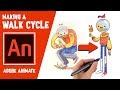 Making a Walk Cycle in Adobe Animate!