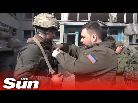 Pro-Russian fighters with 'Nazi patches' are 'honoured for killing Nazis'.