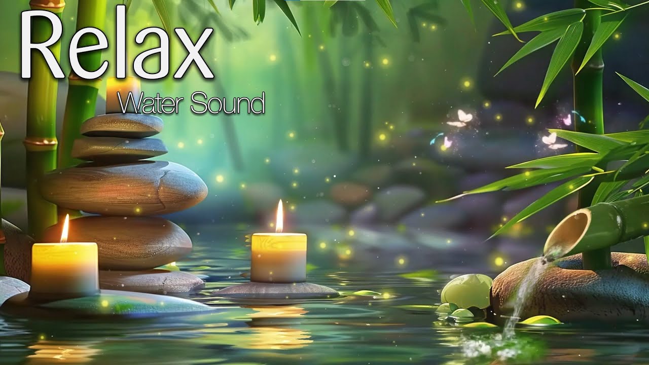 Peaceful Piano Sleep Music 🌊 – Meditation & Stress Relief with Water Sounds