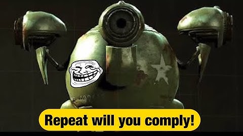 Fallout 4 Trolling with Mr Gutsy