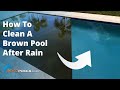 Effective Brown Pool Cleaning After a Storm: Comprehensive Guide