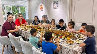 A Giant Oven-Baked Sturgeon for the Whole Family – A Feast Everyone Will Remember!