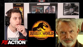 Jurassic World Dominion | Official Trailer Reaction | Sam Neill | Laura Dern | Chris Pratt