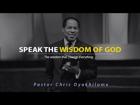 Speak The Wisdom of GOD | The Success Secret | Pastor Chris Oyakhilome