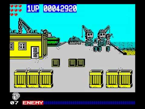Cabal Walkthrough, ZX Spectrum