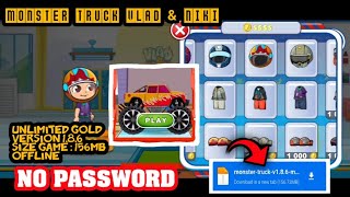 Game Monster Truck Vlad & Niki M0d Apk v1.8.6 Terbaru 2023 - No Password screenshot 1