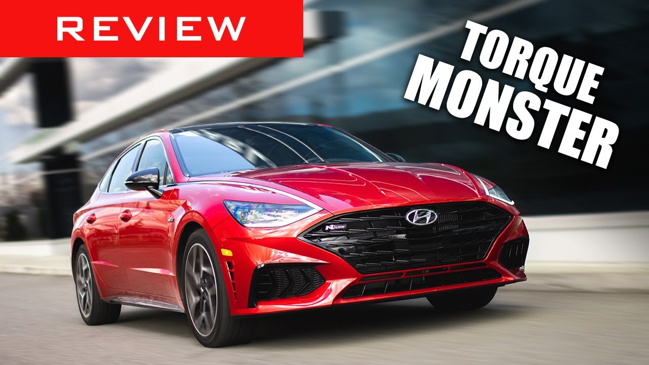 2021 Hyundai Sonata N-Line Review / The Torque Monster 😈 - YouTube