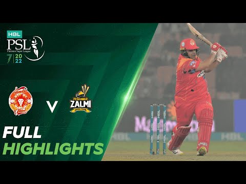 Full Highlights | Islamabad United vs Peshawar Zalmi | Match 24 | HBL PSL 7 | ML2T