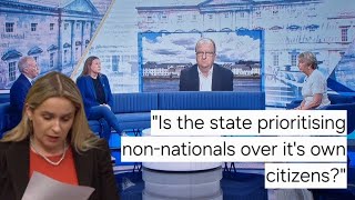Timmy Dooley, Michael Collins, and Louise O'Reilly discuss Carol Nolan's recent speech in the Dáil