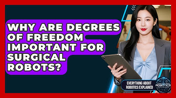 Why Are Degrees Of Freedom Important For Surgical Robots? - Everything About Robotics Explained