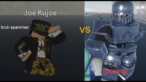 solo jotaro part 6 with sc boxing YBA