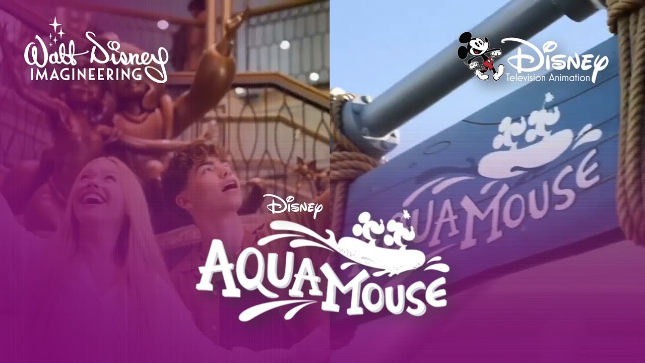 The Wonderful World of Mickey Mouse - Freya Skye & Malachi Baron Show Aqua Mouse I Disney TVA Rides