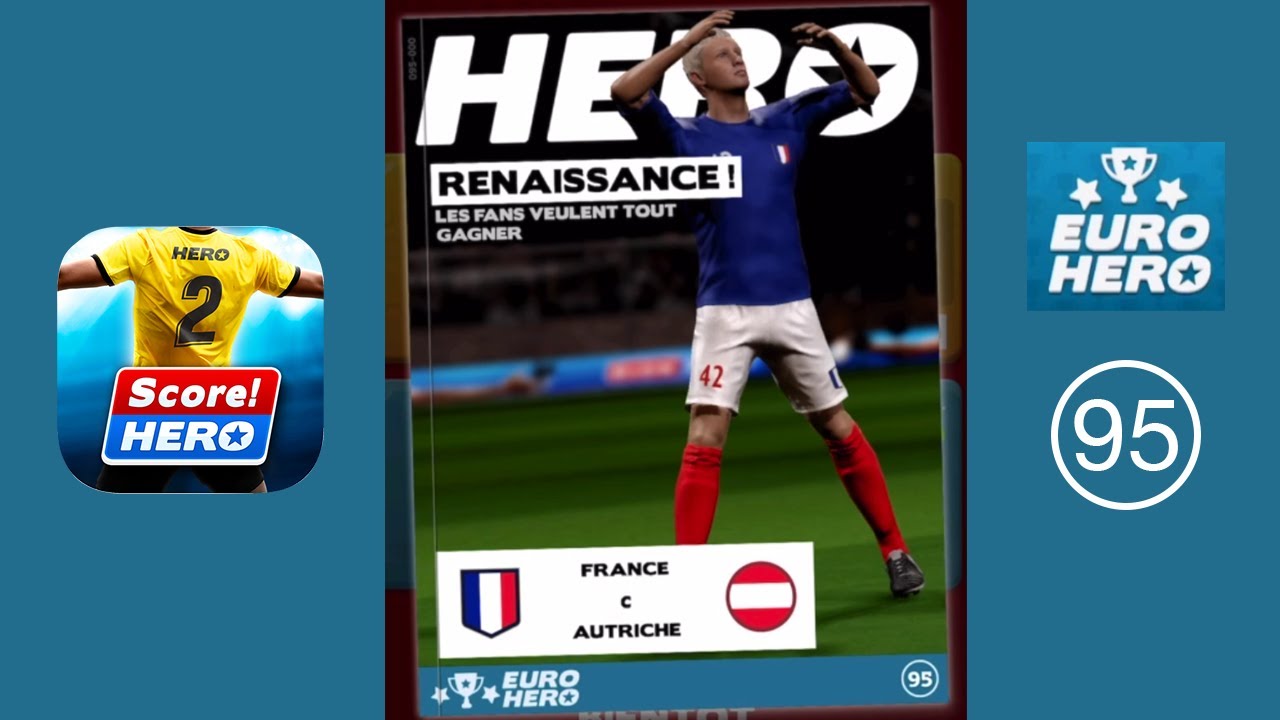 Score! Hero 2 -  Event Euro Hero - Niveau 95 solution