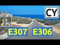 Κύπρος. E306, E307 [ Ayia Napa - Pernera - Paralimni ]