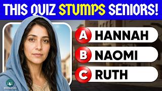 This Old Testament Quiz Stumps Christians Over 50! Can You Get a Perfect Score? | Bible Quiz Tube