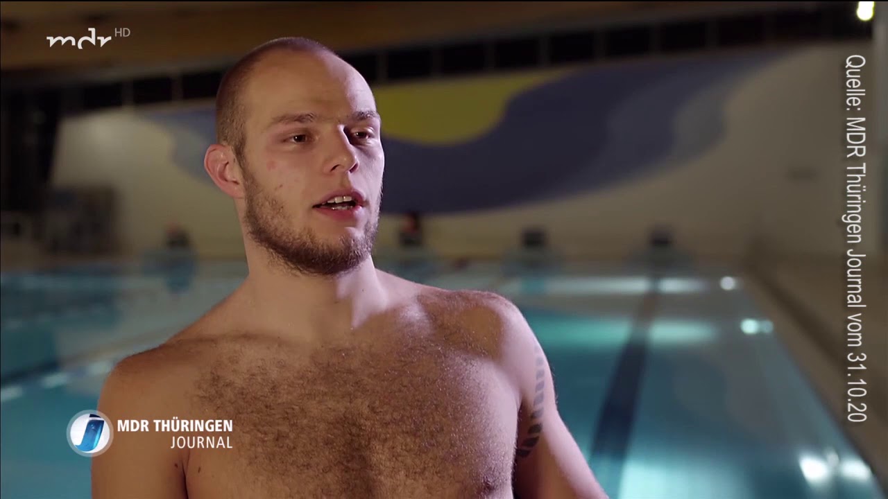 Weltrekordversuch im 24h Schwimmen -  MDR Thüringen Journal vom 31.10. 20