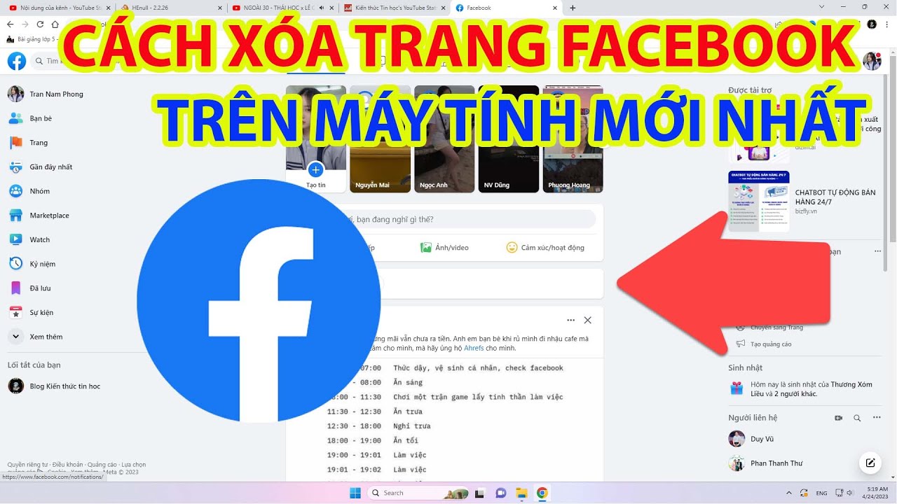 winmax68 Bí Quyết Xóa Trang Facebook Hiệu Quả
