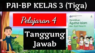 Materi pai kelas 3 sd tema : hidup tenang dengan berperilaku
terpujisub tanggung jawabvideo pembelajaran pendidikan agama islam
(pai), pembelaj...