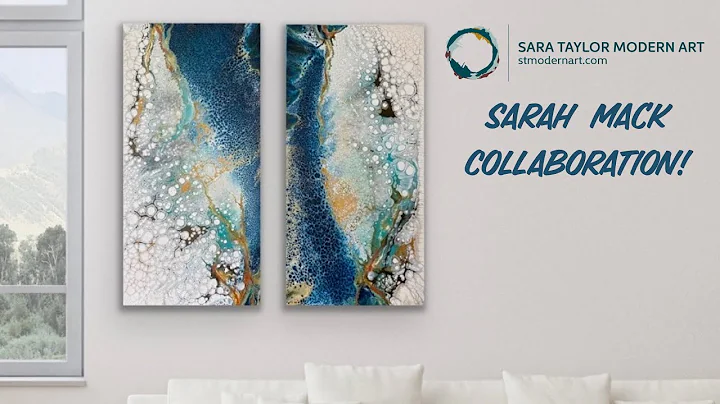 Collaboration w/ @Sarah Mack Art  Beautiful acryli...