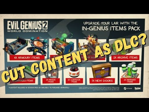 In-Genius Items Pack DLC Review | Evil Genius 2