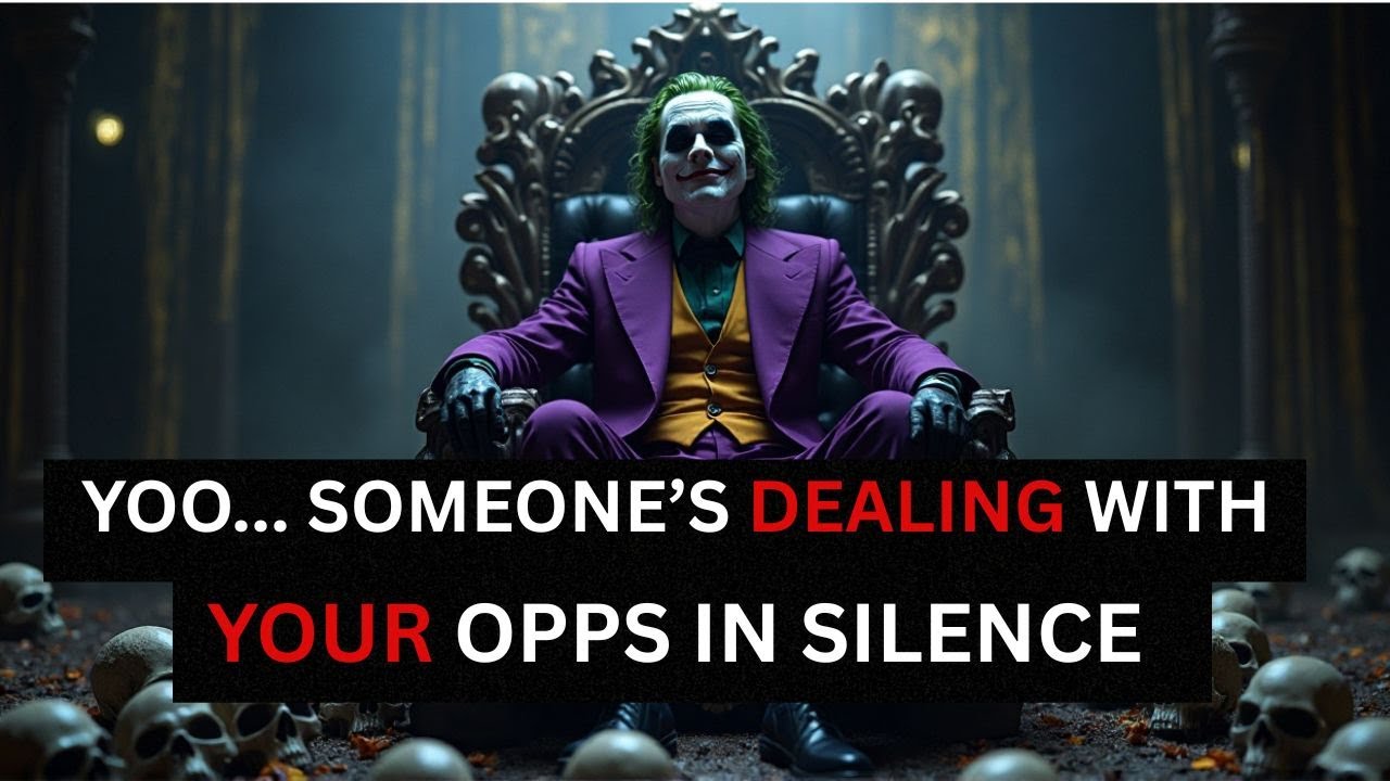 YOO… SOMEONE'S DEALIN’ WITH YOUR OPPS IN SILENCE | JOKER + LIFE LESSONS