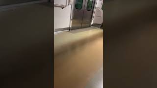 横浜市営地下鉄ブルーライン脱線事故 車内の様子