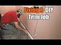 Master Carpenter Fixes Botched DIY Trim Job | THE HANDYMAN |