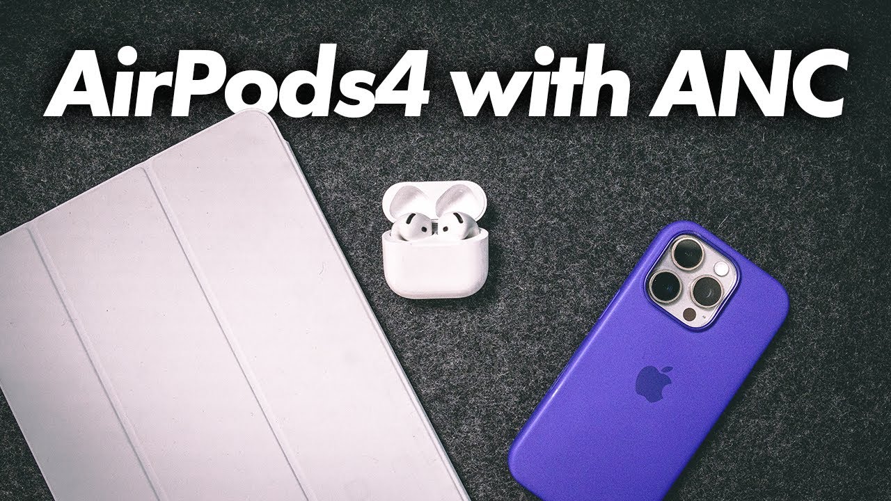 AirPods4ノイズキャンセル付き AirPods4 ノイズキャンセリング付きモデルレビュー!オープン型